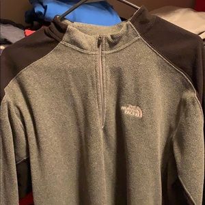North Face 1/4 zip